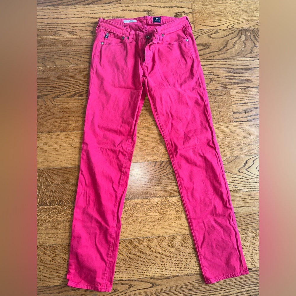 AG. Size 28R. Pink.